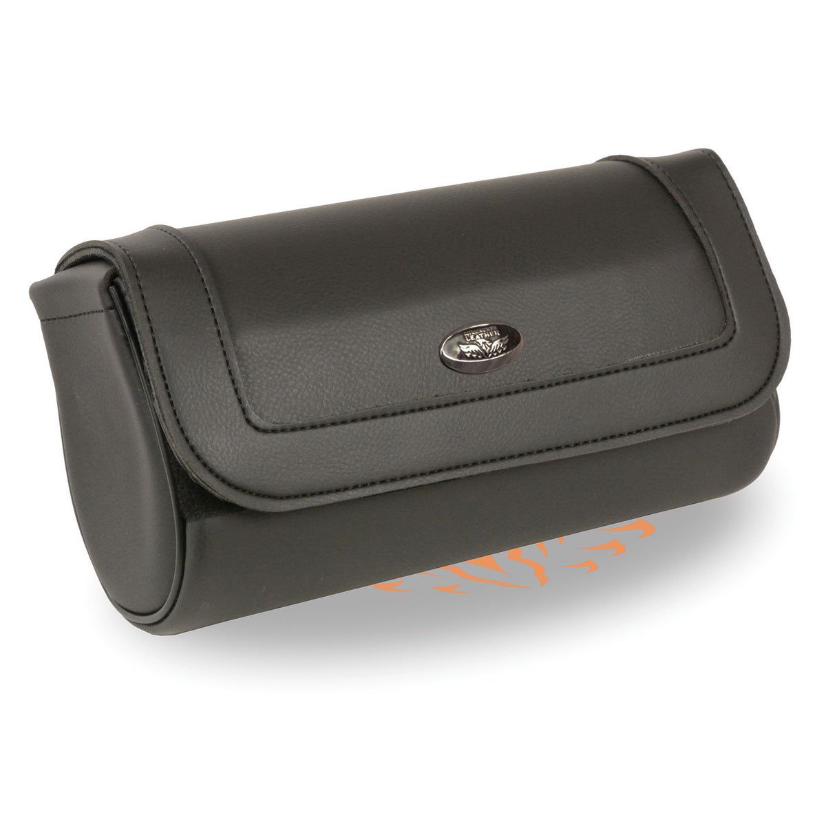 Milwaukee Leather SH61401 Black Medium Motorcycle Windshield PVC Tool Bag with Velcro Closure Milwaukee Leather SH61401 Black Medium Motorcycle Windshield PVC Tool Bag with Velcro Closure