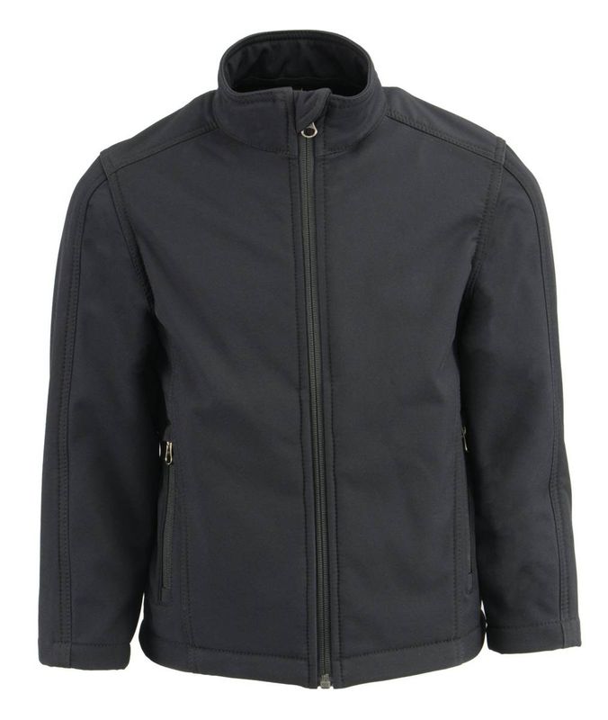 Milwaukee Leather LKK1960 Kids Black Waterproof Lightweight Soft Shell Jacket Milwaukee Leather LKK1960 Kids Black Waterproof Lightweight Soft Shell Jacket