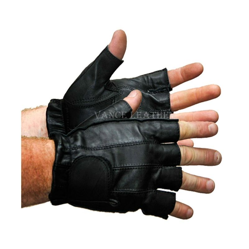 VL405 Vance Leather Gel Palm Shorty Glove VL405 Vance Leather Gel Palm Shorty Glove