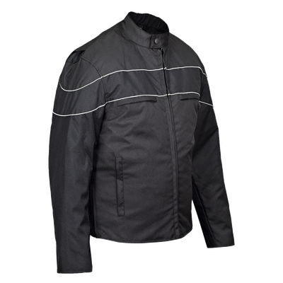 VL1558B Men's Cordura Jacket with Accent Stripe and Reflective Bands