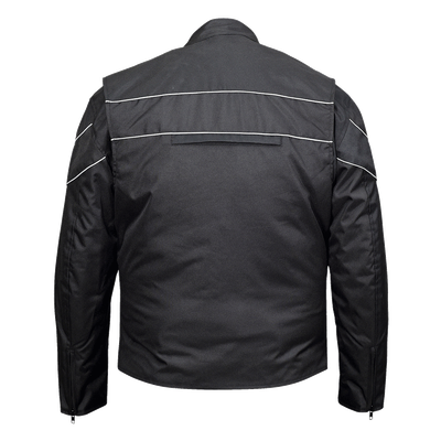 VL1558B Men's Cordura Jacket with Accent Stripe and Reflective Bands