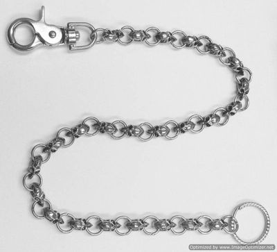 VJ005 Wallet Chain - Small Skull