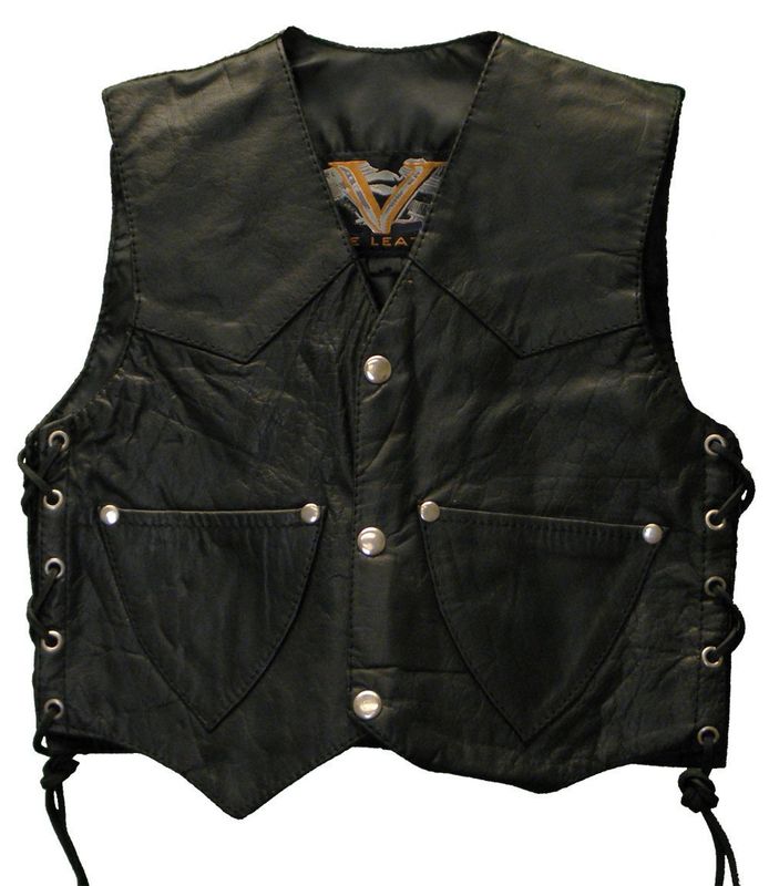 VK902 Kid's Top Grain Lace Side Vest VK902 Kid's Top Grain Lace Side Vest