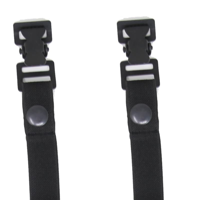 VA221 Pant Tie Down - Black Snap Motorcycle Riding Pant Tie Down