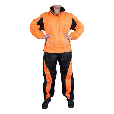 RS5021 Women's Two Piece High Visibility Motorcycle Rain Suit