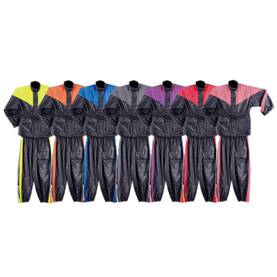RS5001 Two Piece Motorcycle Rain Suit
