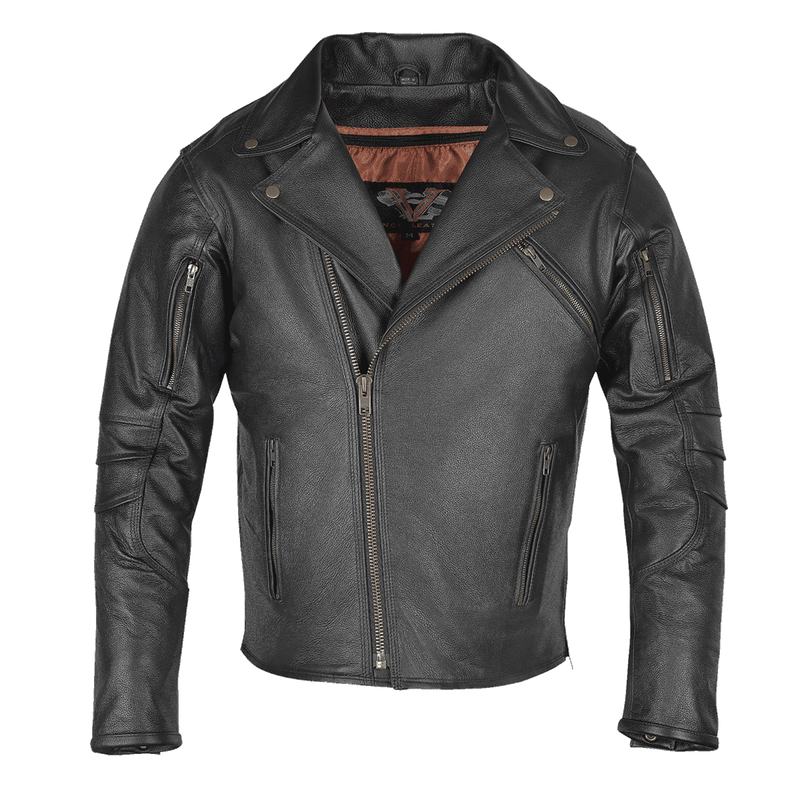 HMM517L Goatskin Lightweight MCJ with Dual Gun Pockets & Zip out Liner