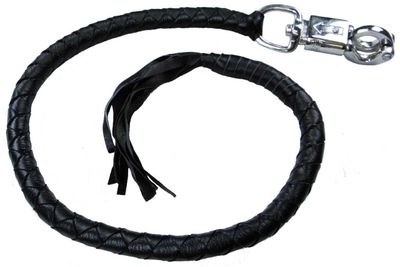 VA400 B - Vance Biker Motorcycle Black Get Back Whips