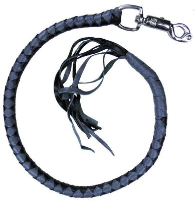 VA400 BGr - Vance Biker Motorcycle Black - Grey Get Back Whips VA400 BGr - Vance Biker Motorcycle Black - Grey Get Back Whips