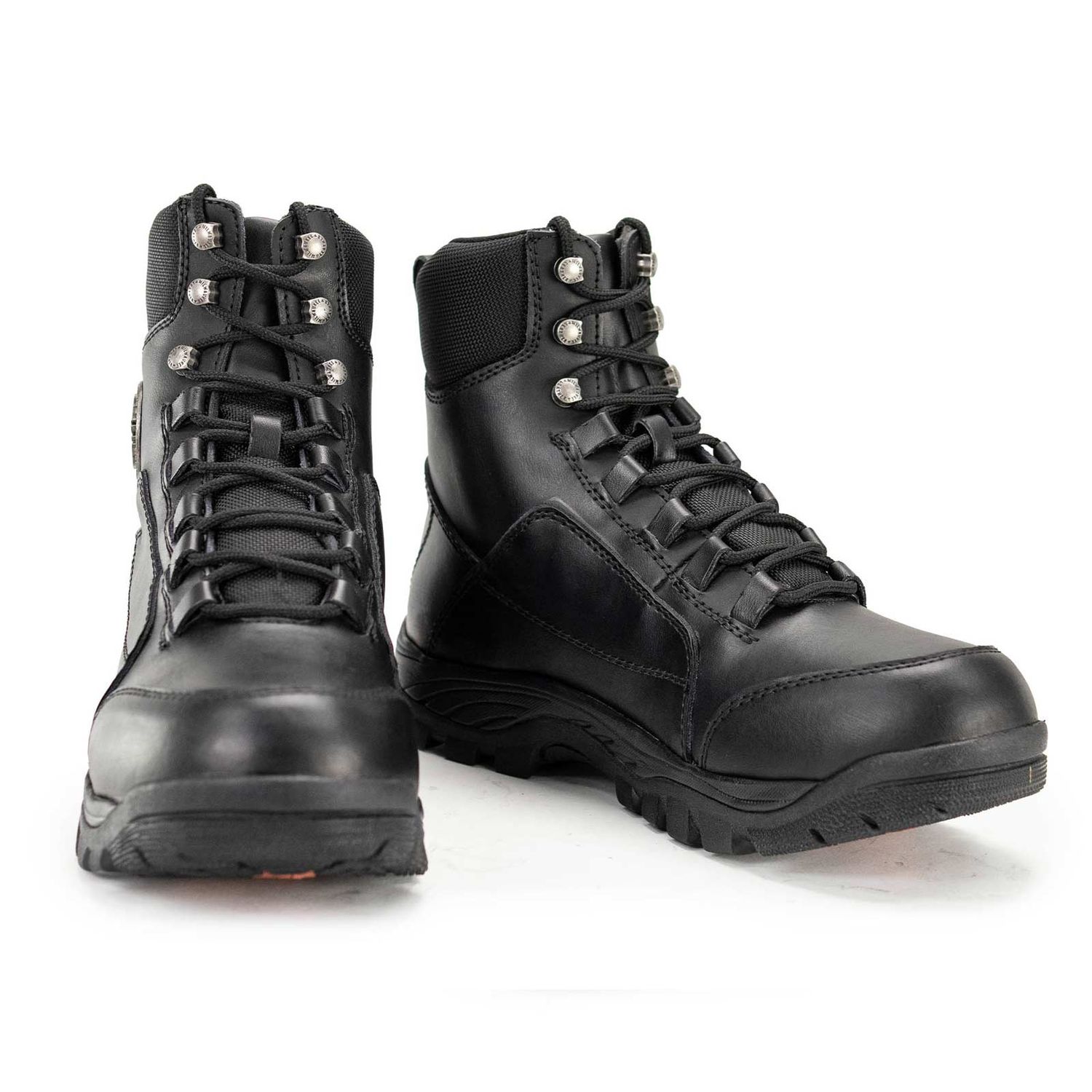 Milwaukee Leather MBM9081 Menâs Black Leather Swat Style-Tactical Lace-Up Motorcycle Riding Boots Milwaukee Leather MBM9081 Menâs Black Leather Swat Style-Tactical Lace-Up Motorcycle Riding Boots