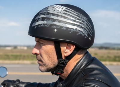 Daytona DOT Skull Cap Helmets