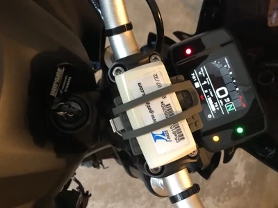 Motorcycle Toll Pass Holder