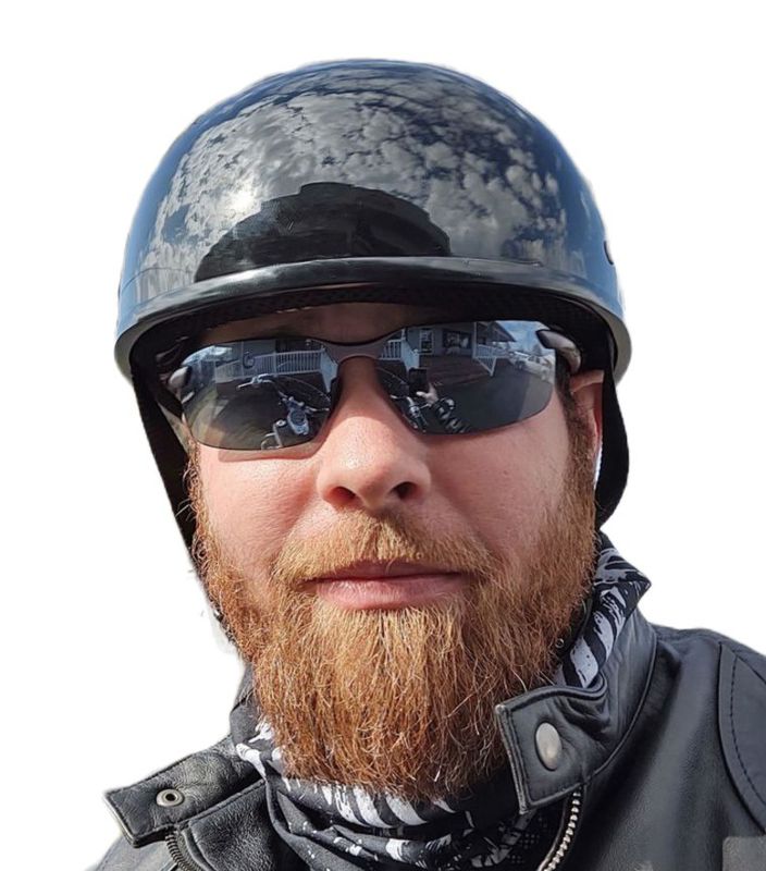 Smallest DOT Helmet - HamrHead Shorty Gloss