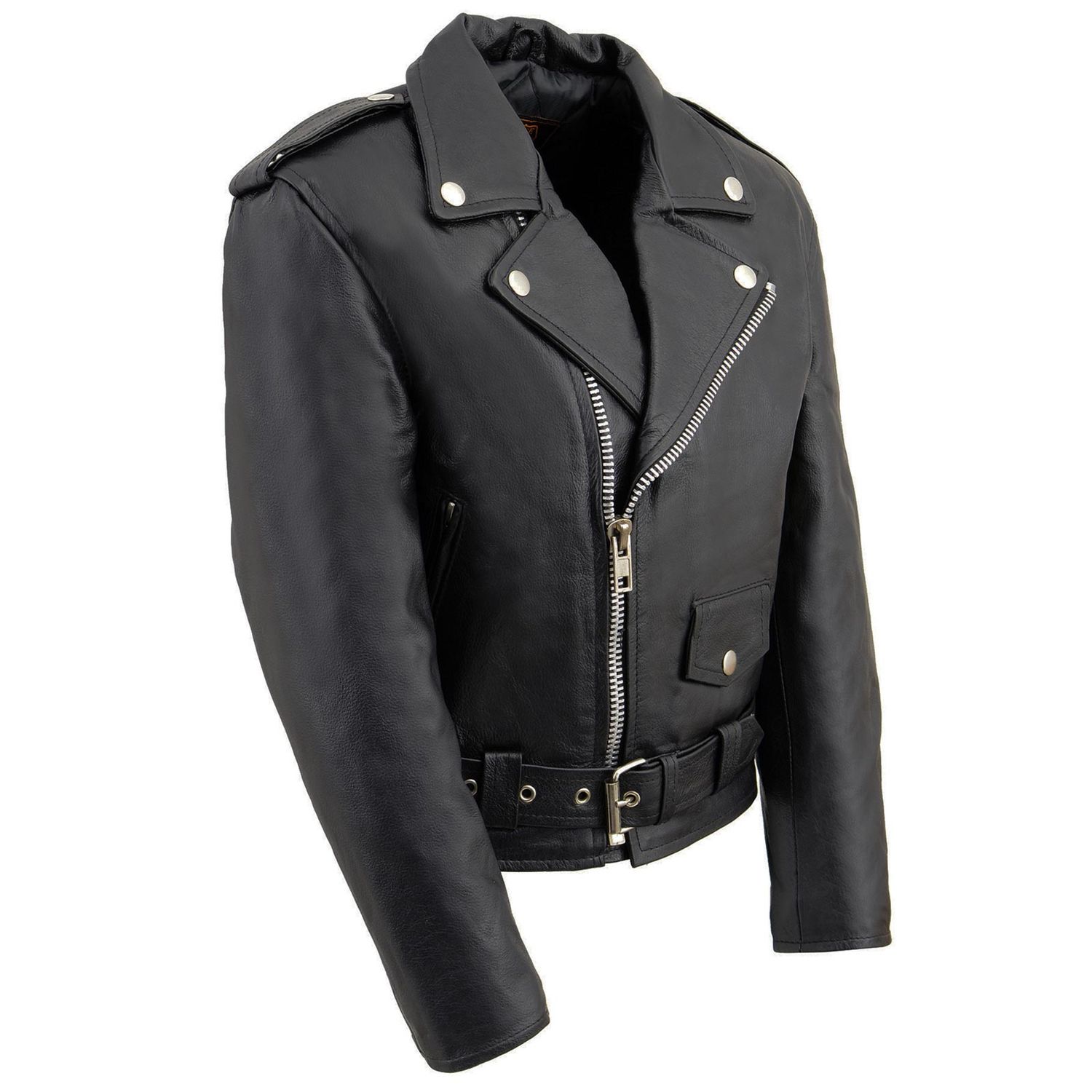 Milwaukee Leather SH2010 Toddlers Black Classic Motorcycle Leather Jacket Milwaukee Leather SH2010 Toddlers Black Classic Motorcycle Leather Jacket