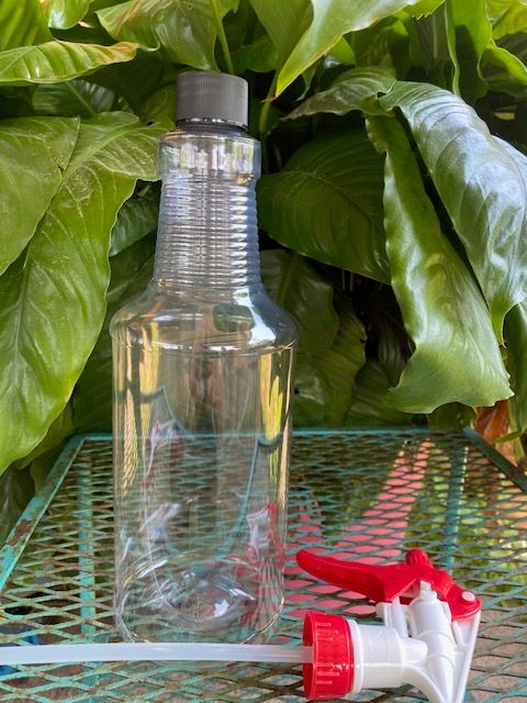 Clear Pet Plastic Spray bottle