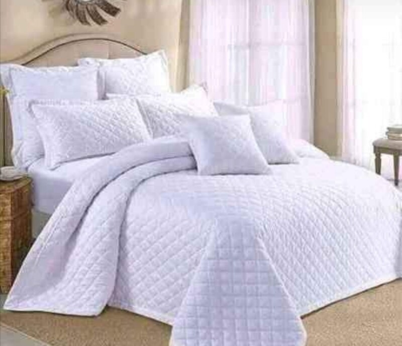 VICTORIAN BEDSPREAD 7PIECE 