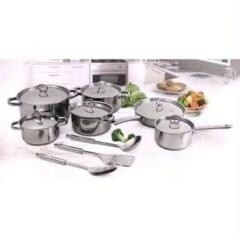 DOLPHIN COOKWARE 15P STAINLESS STEEL 