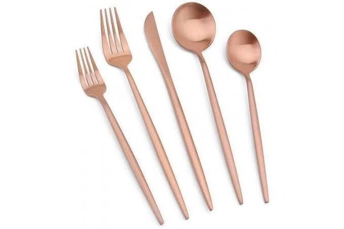 RG MATTE DECOR CUTLERY SET 24p