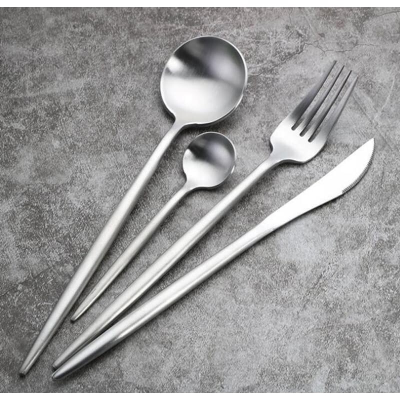 DECOR CUTLERY SET 24P SILVER