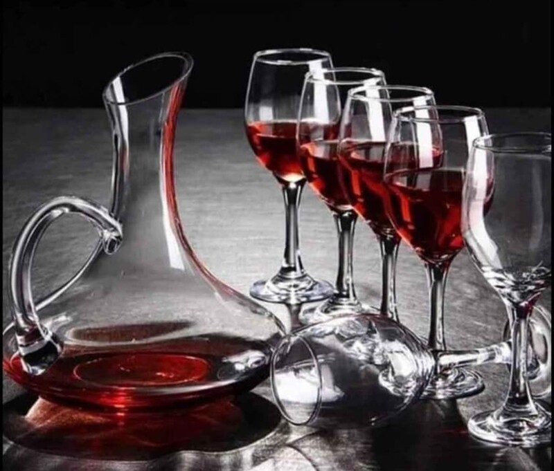 CLASSIC CLEAR DECANTER SET