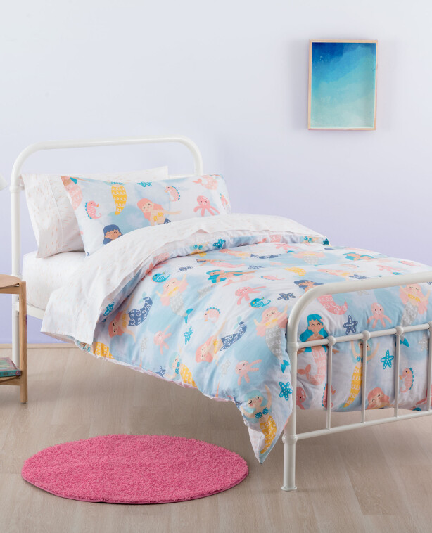 MERMAID TALE DUVET COVER - LINEN HOUSE