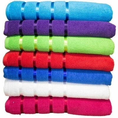 RIBBON BATH TOWELS 