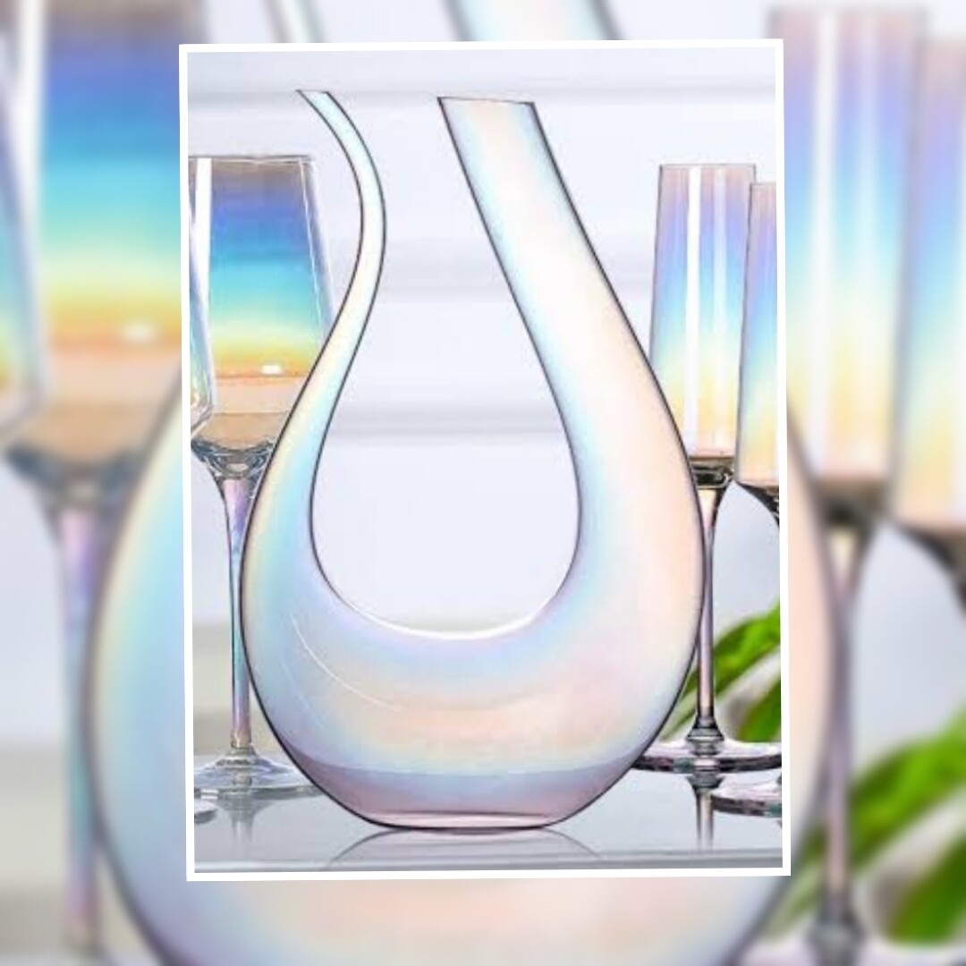 USHAPE DECANTER- RAINBOW