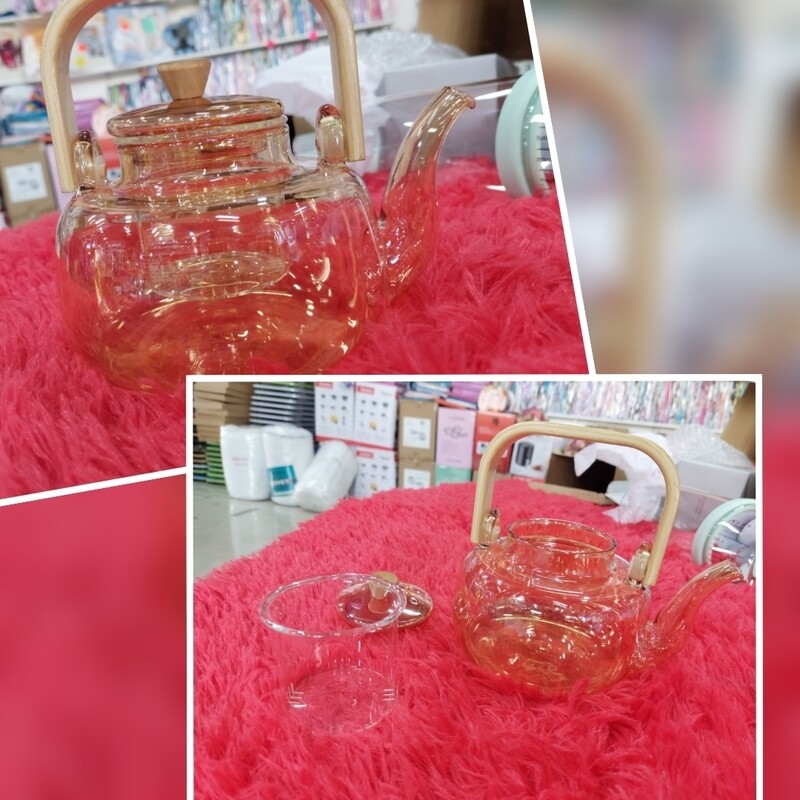 GOLD TEA POT 