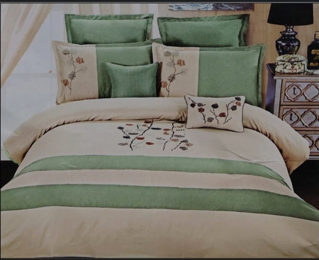 EMBROIDED COMFORTER SETS 17