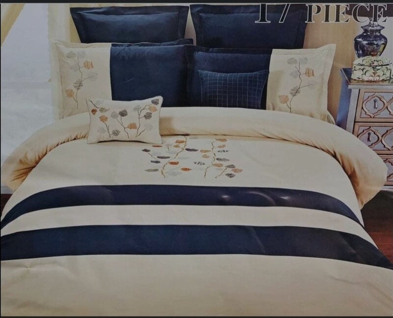 EMBROIDED COMFORTER SETS 17