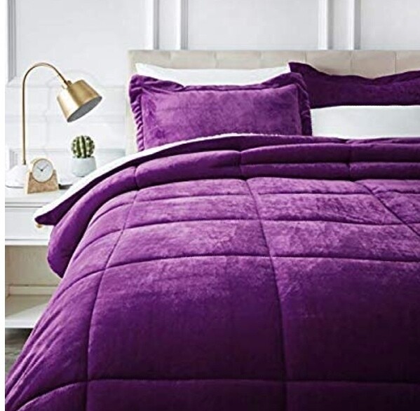 FLEECE COMFORTER SET- SWEET HOME