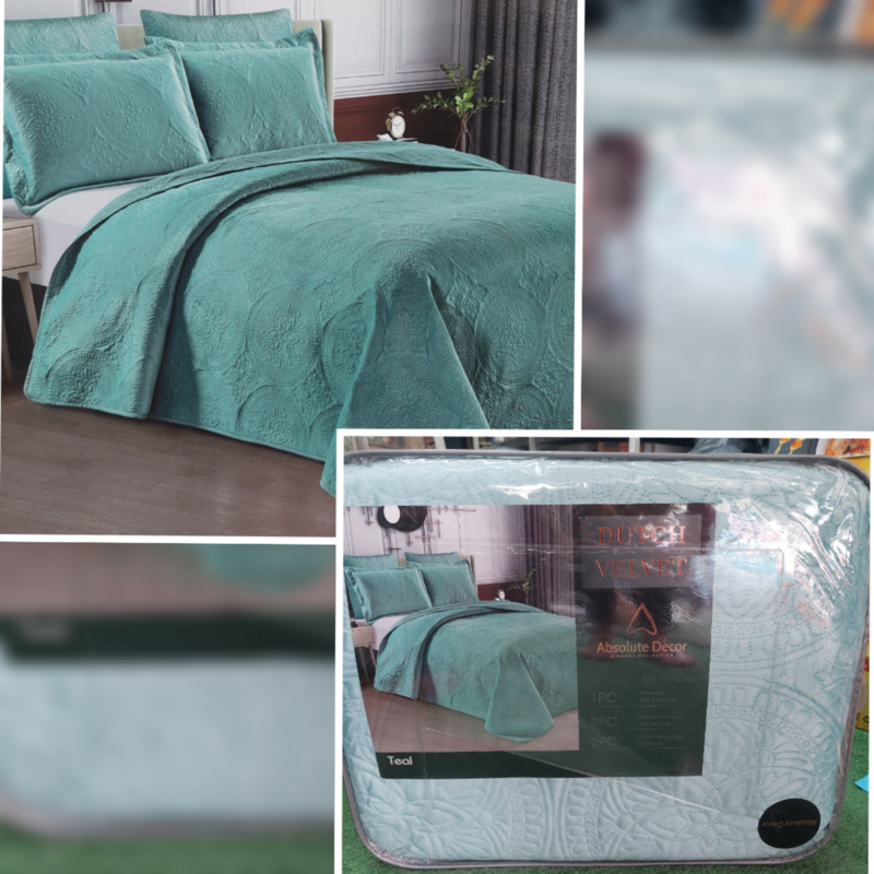 DUTCH VELVET QUILT SET