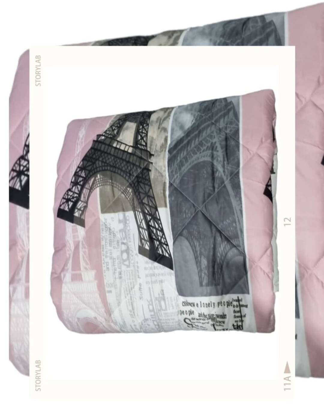 DUSTY PARIS COMFORTER SET