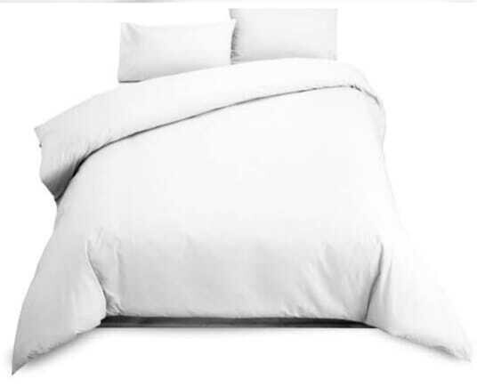 WHITE BEDDING SET COTTON