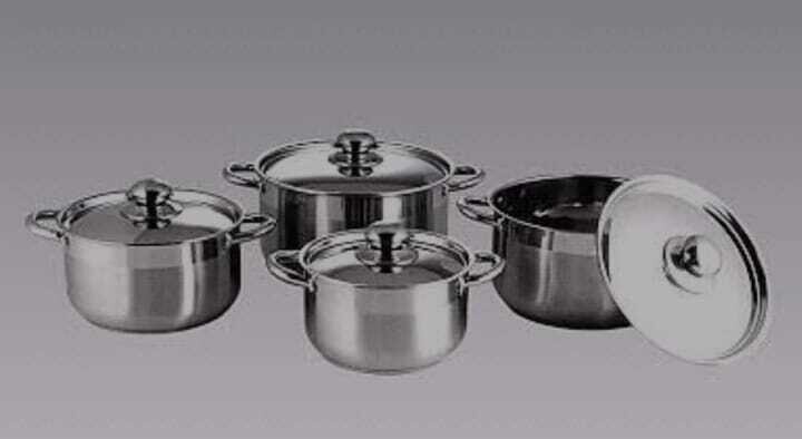 DOLPHIN 8PIECE COOKWARE SET