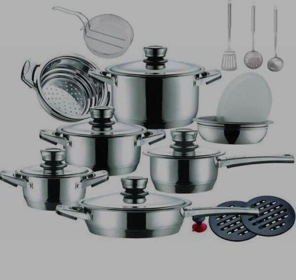 DOLPHIN 21PIECE COOKWARE SET