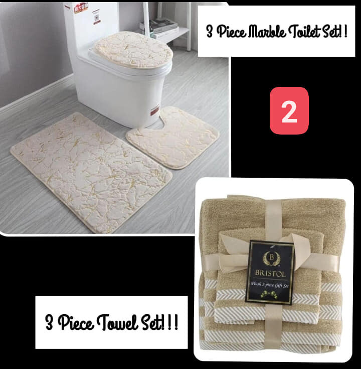 MARBLE BATHROOM COMBO