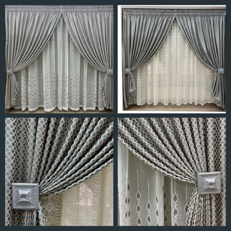 DIAMOND CURTAIN SET 5M