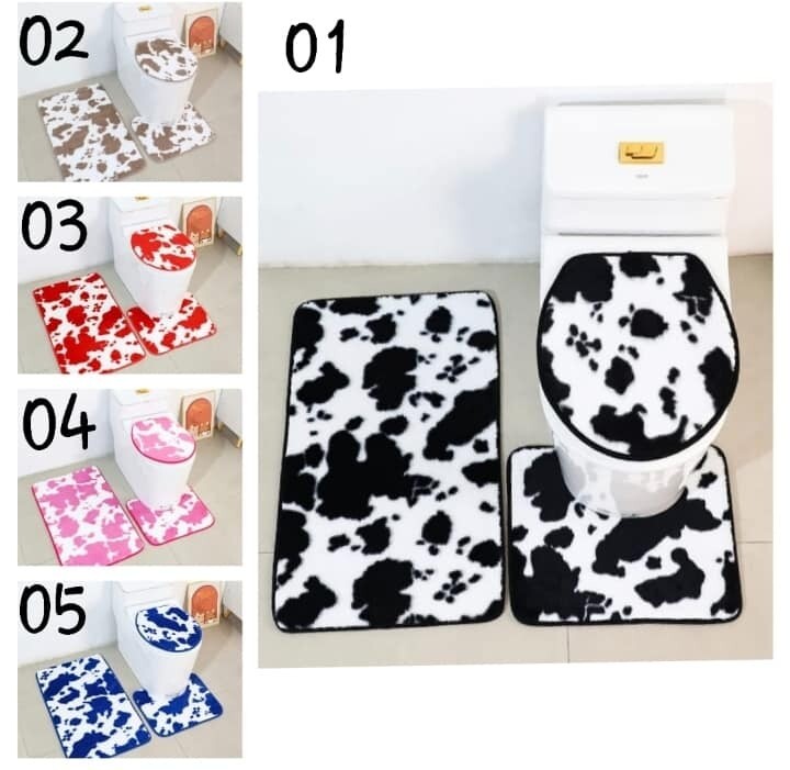 COW BATHROOM SET