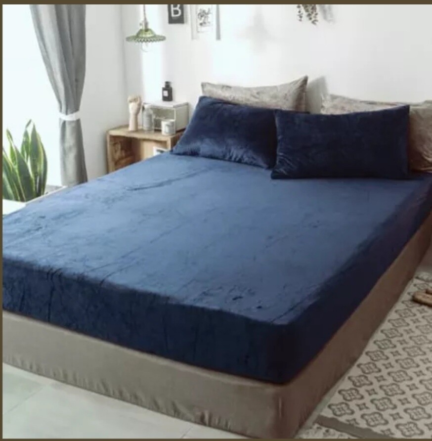 VELVET WINTER SHEET SET