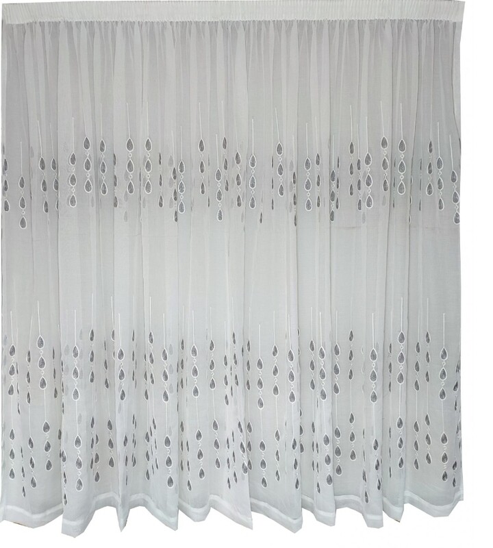 TEARDROP LACE CURTAIN