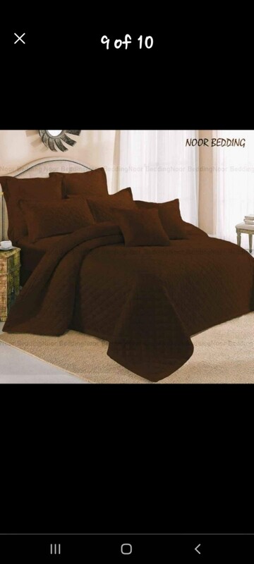VICTORIAN BEDSPREAD 7PIECE 