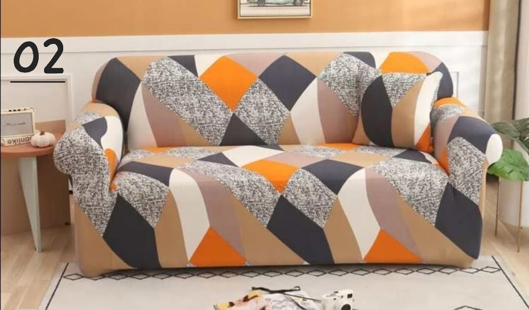 SOFA COVERS PRINTED 2211
