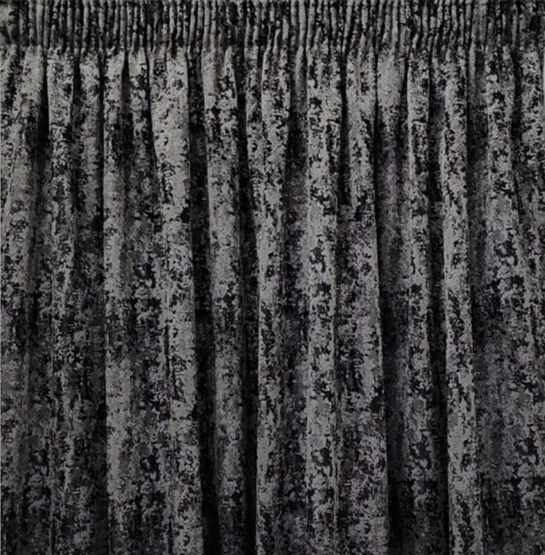 HERMANUS CURTAIN SET SILVER