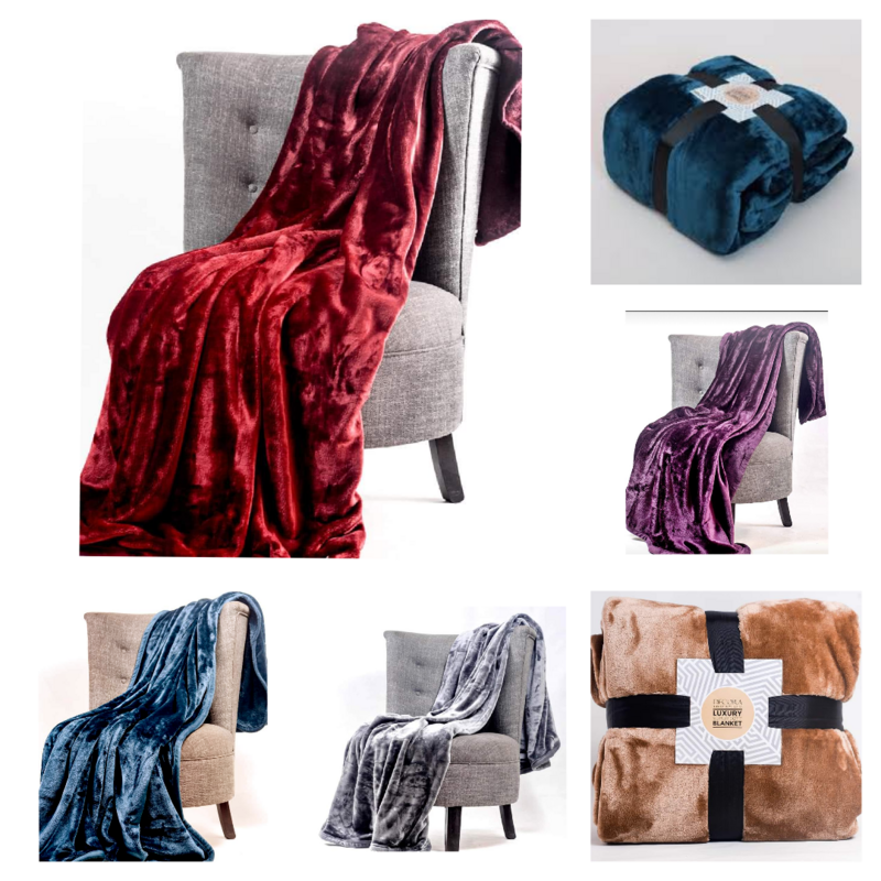 VELVET MINK FLEECE BLANKET 
