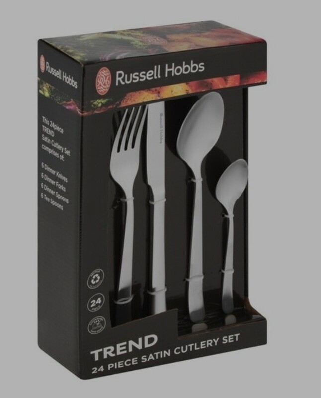 RUSSELL HOBBS 24P CUTLERY SET