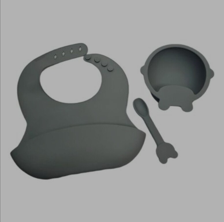 SILICONE FEEDING SET