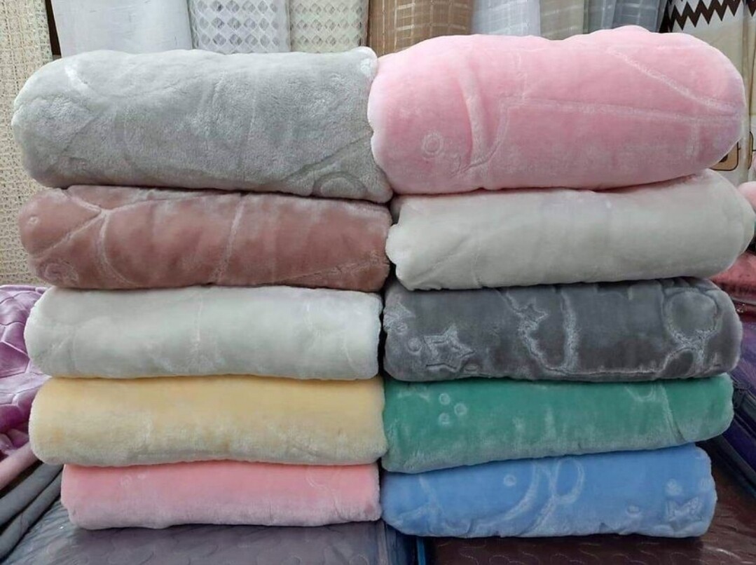 BABY BLANKET 1PLY PLAIN