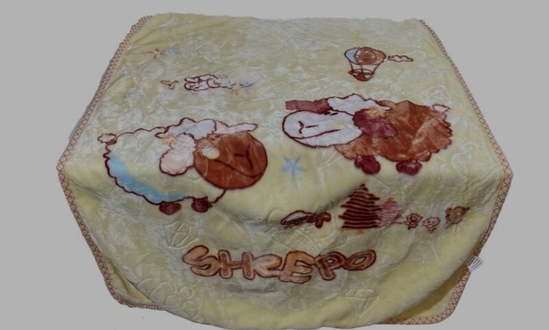 PRINTED VELVET 2PLY BABY BLANKET