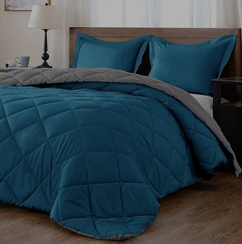 RIO REVERSIBLE COMFORTER SET- BULK